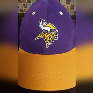 Purple and Gold Minnesota Vikings Youth Sized Ball Cap